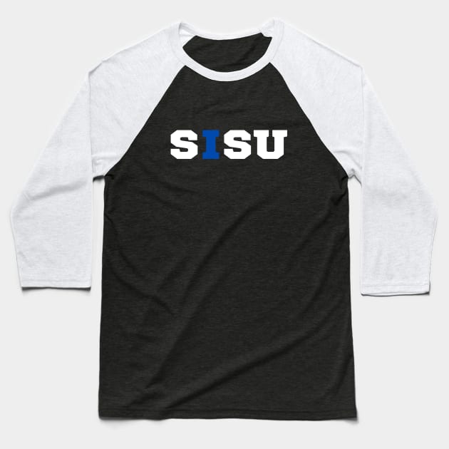 Sisu Baseball T-Shirt by NordicLifestyle